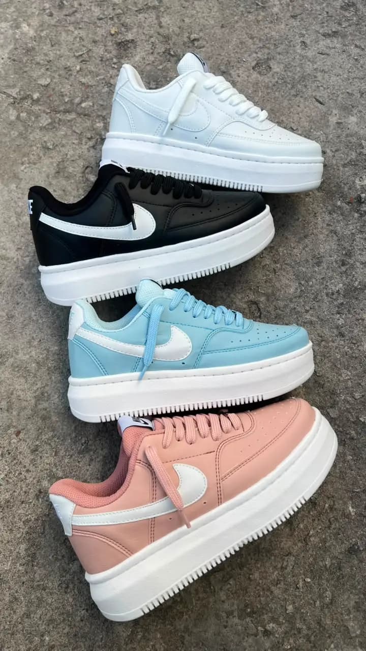 Nike Court Vsion Sola Branco Luxo