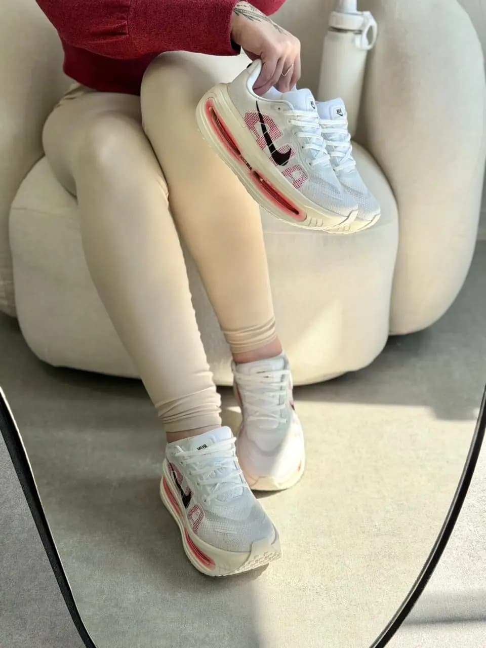 Nike Vomero Branco Rosa Premium Vietnã