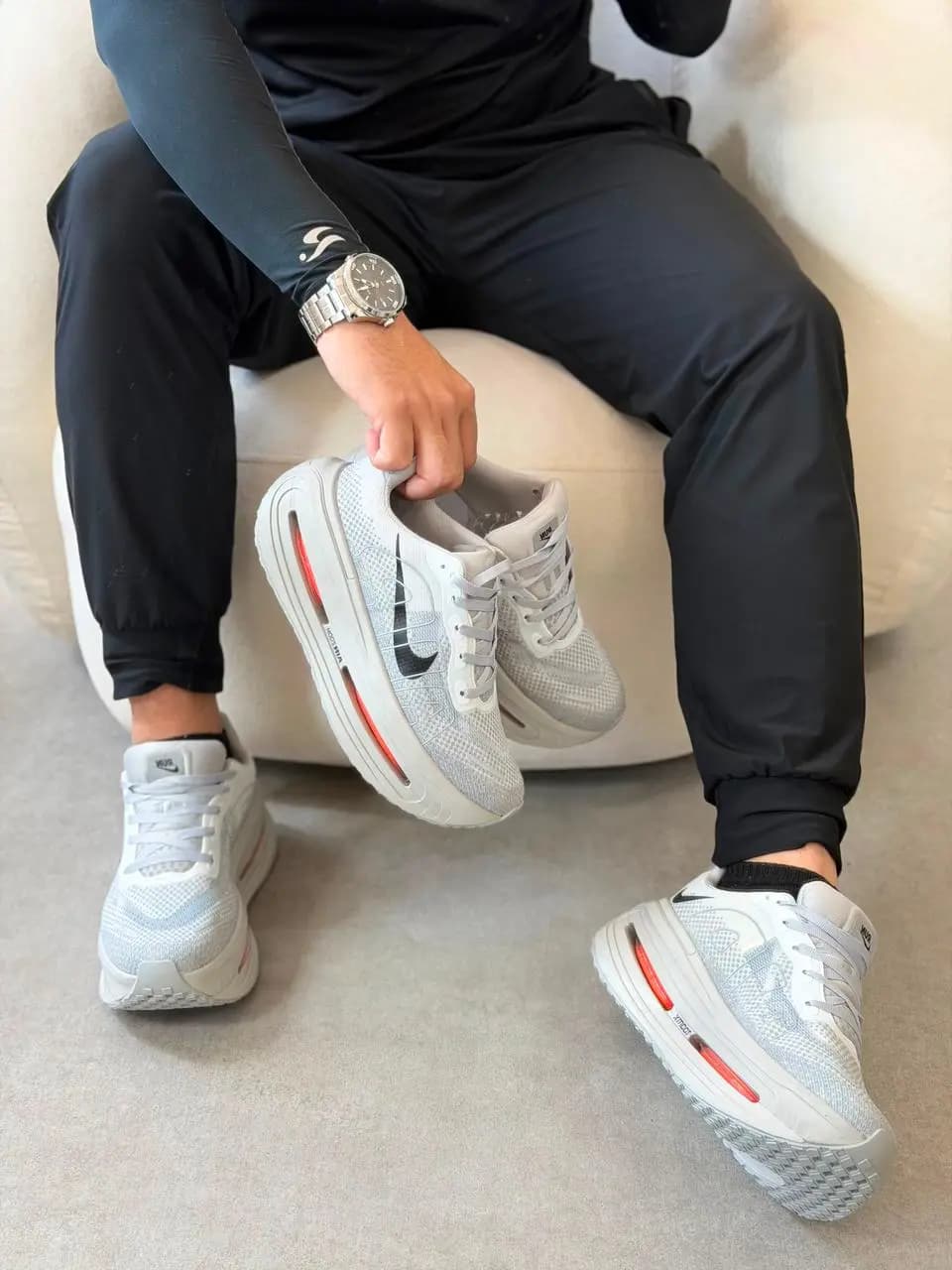 Nike Vomero Cinza Laranja Premium Vietnã