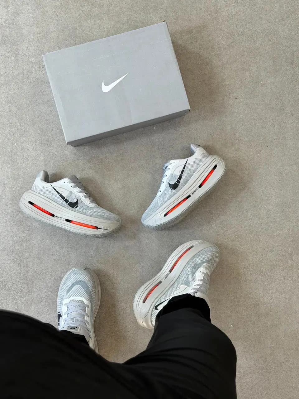 Nike Vomero Cinza Laranja Premium Vietnã