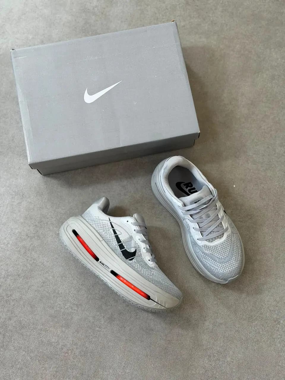 Nike Vomero Cinza Laranja Premium Vietnã