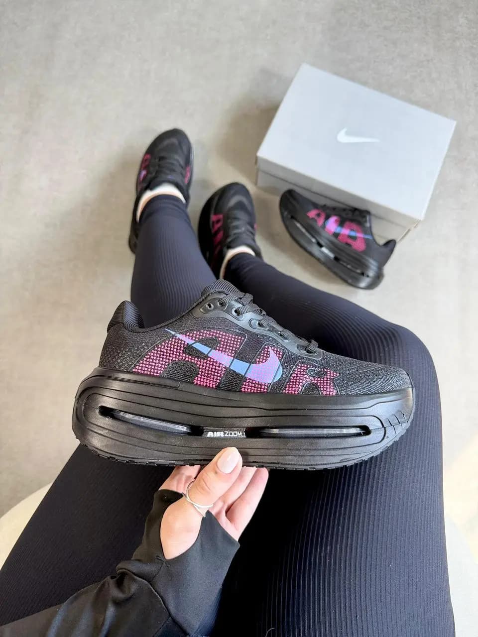 Nike Vomero Preto Roxo Premium Vietnã