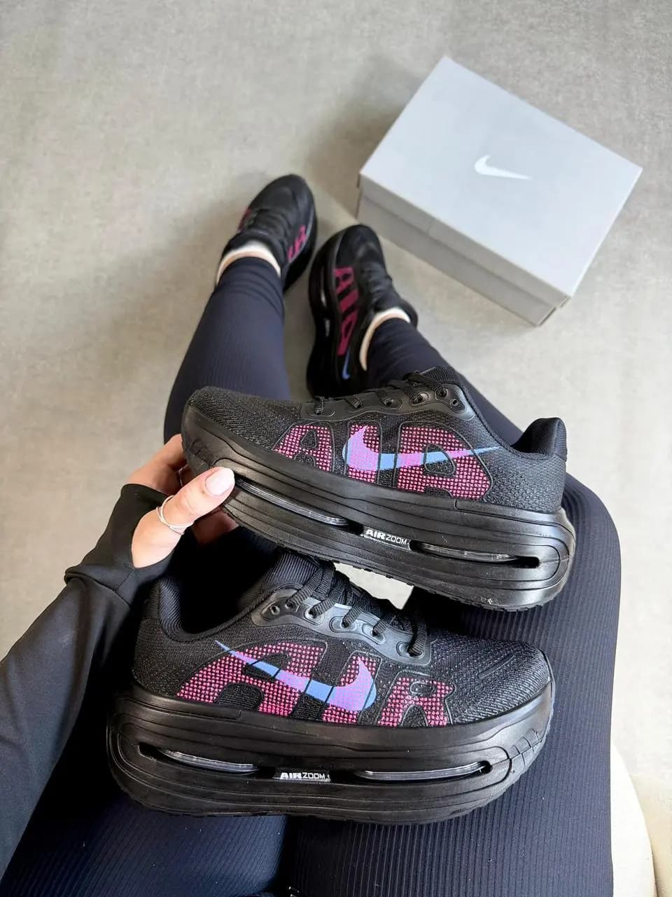 Nike Vomero Preto Roxo Premium Vietnã