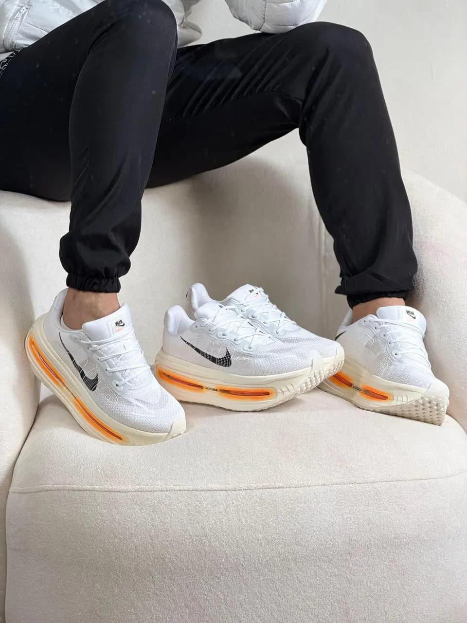 Nike Vomero Branco Laranja Premium Vietnã