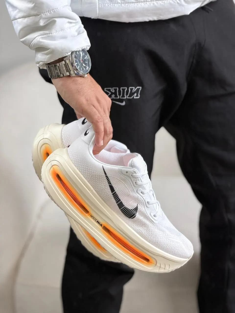 Nike Vomero Branco Laranja Premium Vietnã