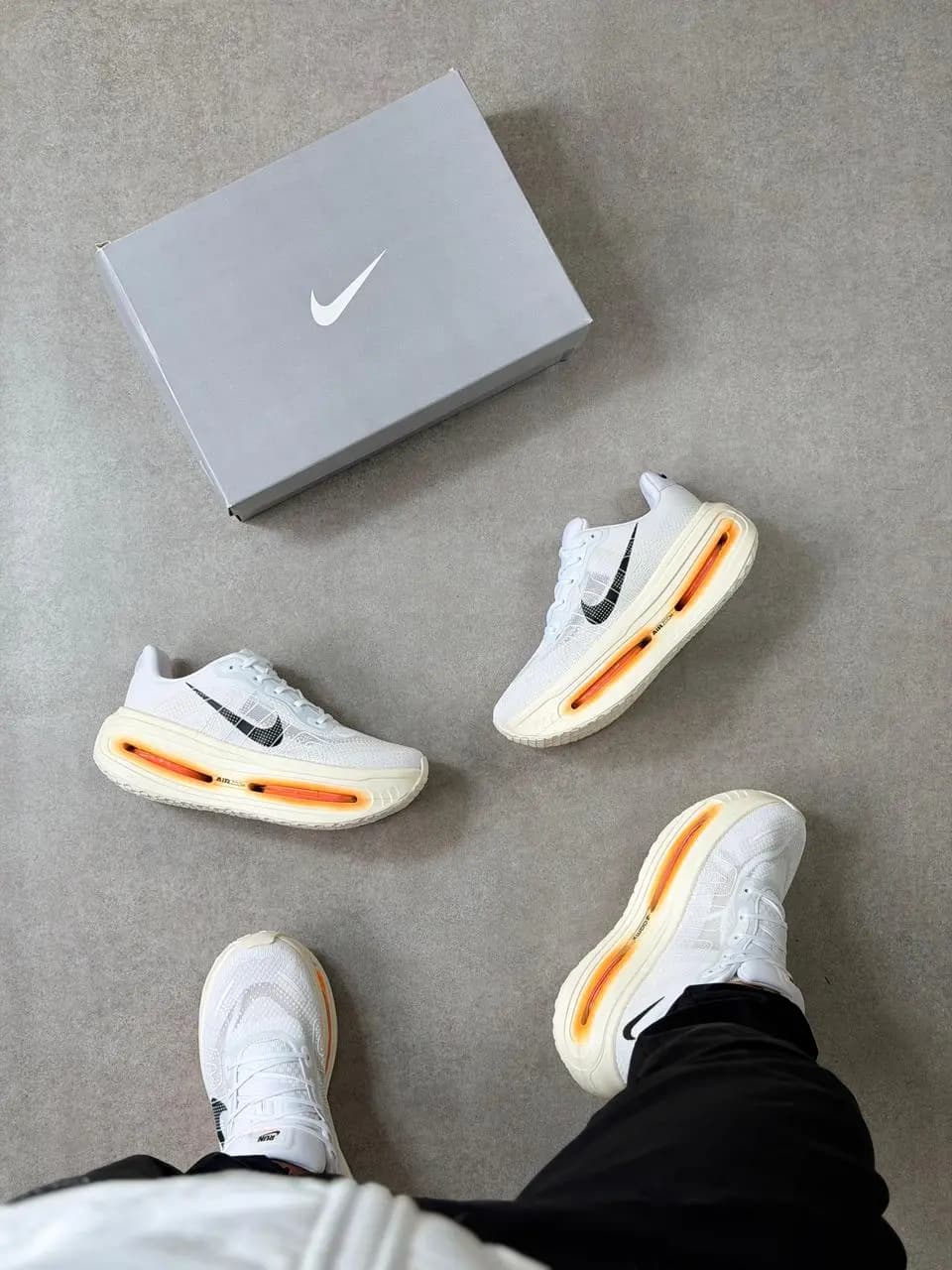 Nike Vomero Branco Laranja Premium Vietnã
