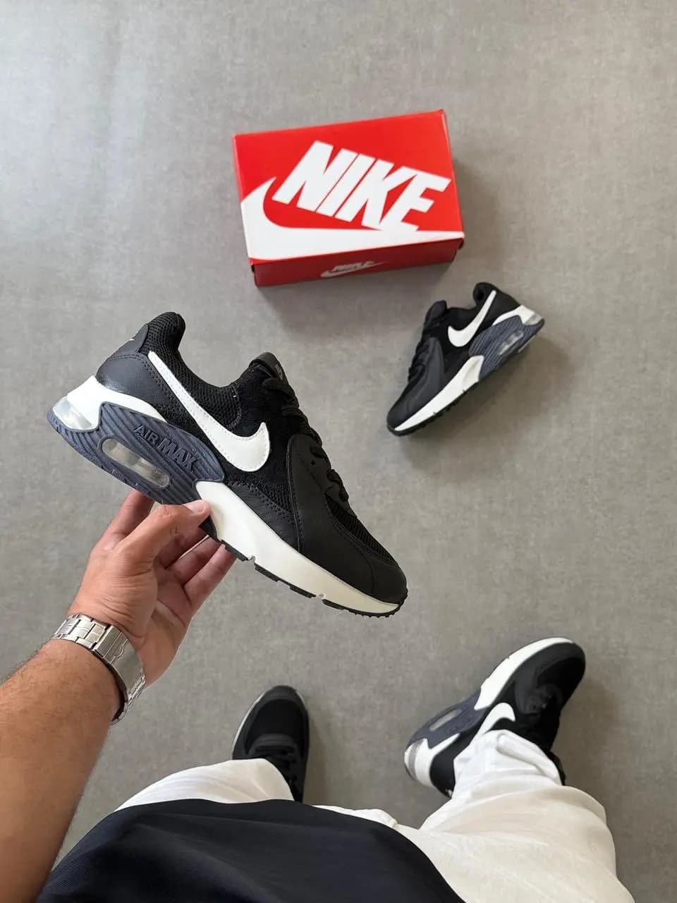 Nike Air Max Excee Preto Branco Premium Nacional 🇧🇷