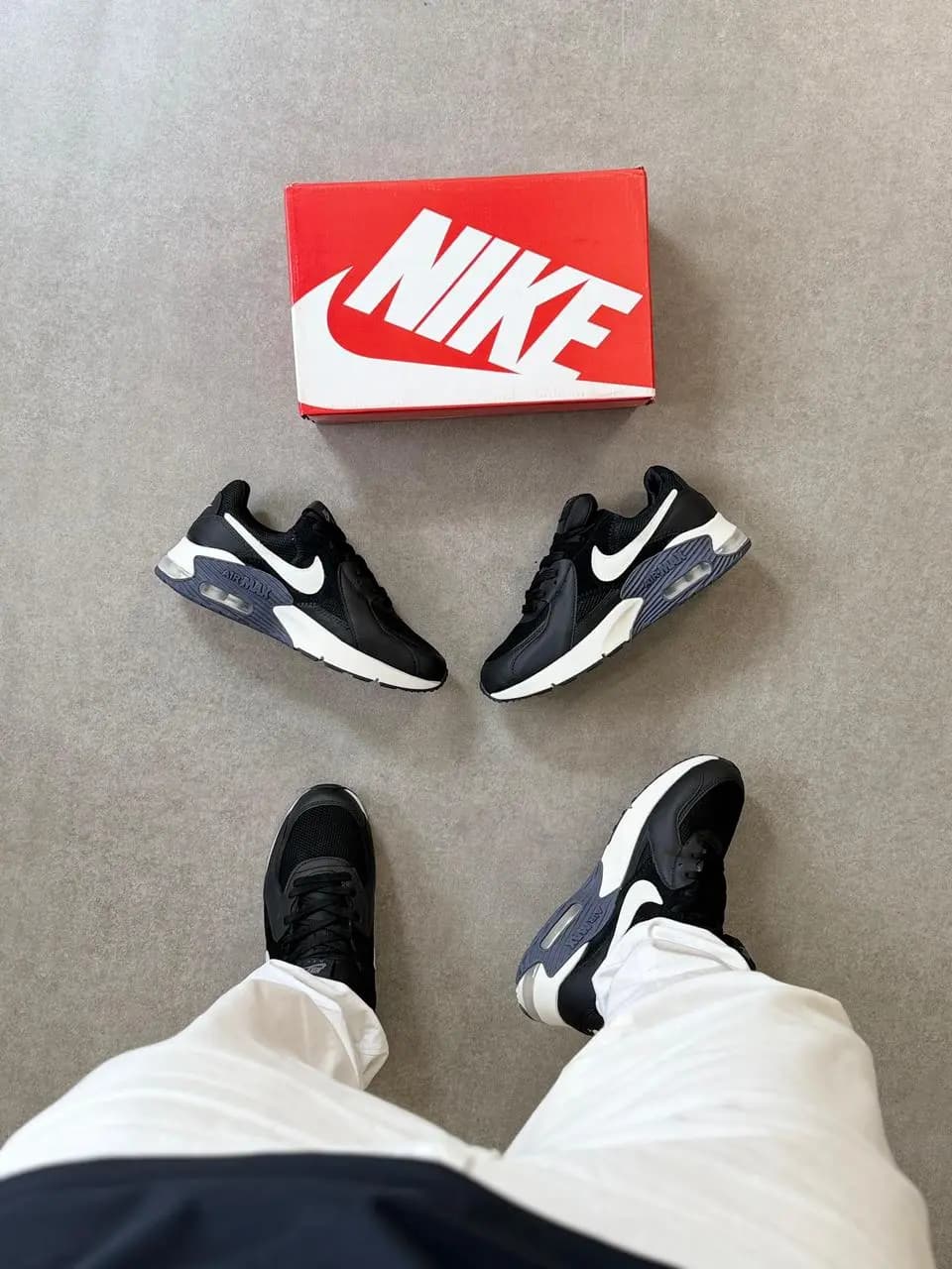 Nike Air Max Excee Preto Branco Premium Nacional 🇧🇷