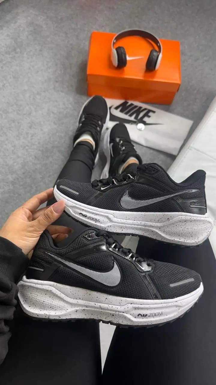 Nike Air Zoom Pegasus 41 Preto Branco Luxo