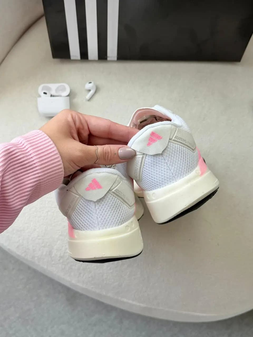 Adidas Adizero Adios Pro 04 Branco Prata Prime