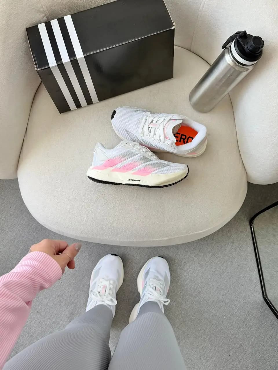 Adidas Adizero Adios Pro 04 Branco Prata Prime