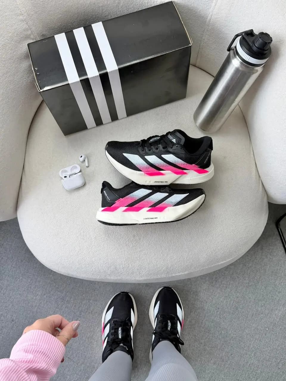Adidas Adizero Adios Pro 04 Preto Pink Prime