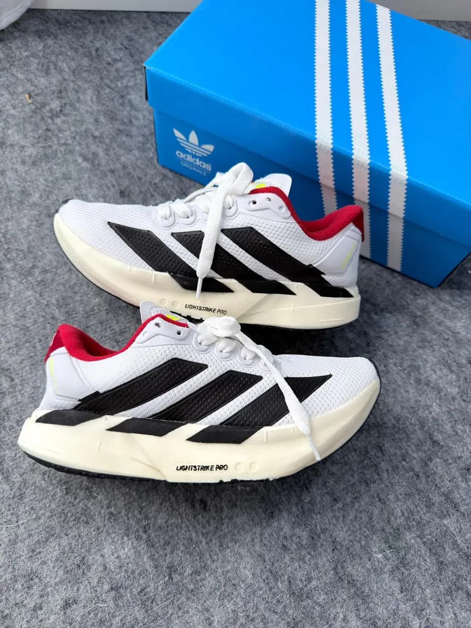 Adidas Adizero Adios Pro 04 Branco Preto Vermelho Prime