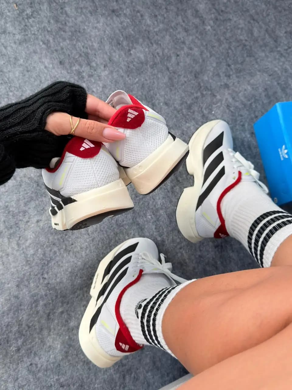 Adidas Adizero Adios Pro 04 Branco Preto Vermelho Prime