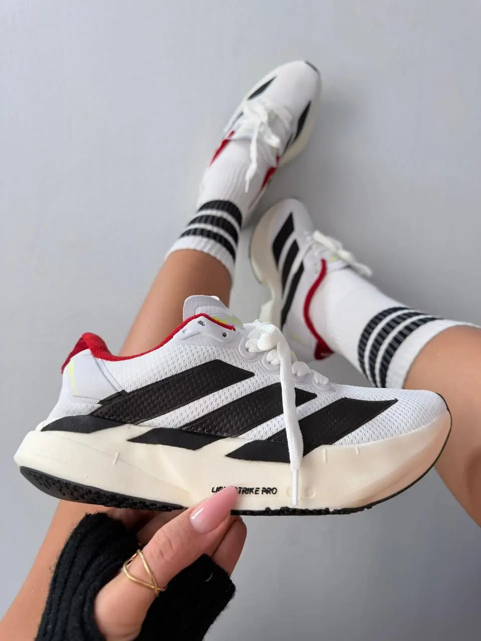 Adidas Adizero Adios Pro 04 Branco Preto Vermelho Prime