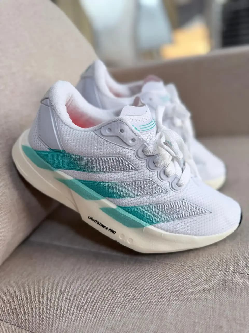 Adidas Adizero Adios Pro 04 Prata Verde Agua Prime
