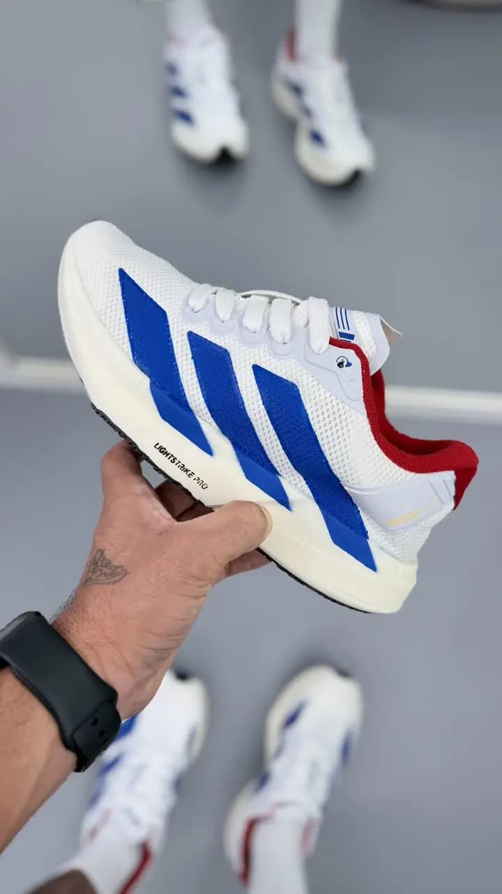 Adidas Adizero Adios Pro 04 Azul Marinho Vermelho Prime