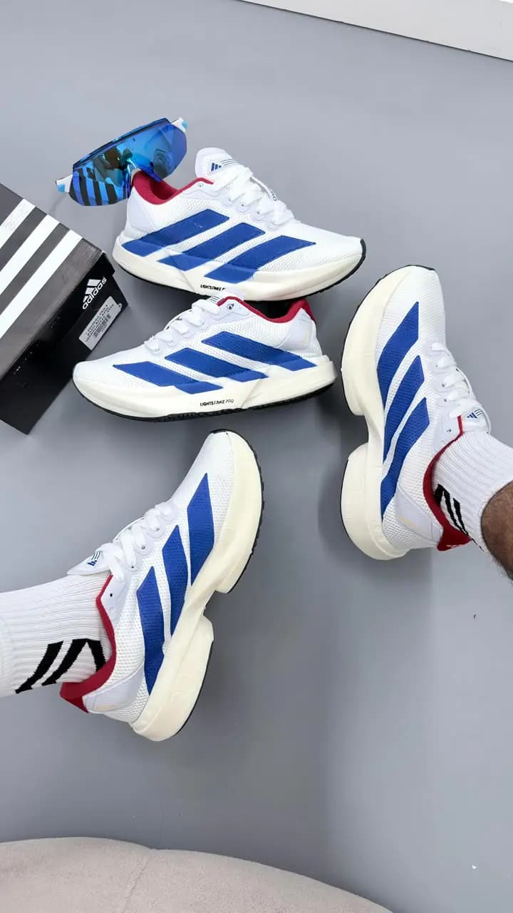 Adidas Adizero Adios Pro 04 Azul Marinho Vermelho Prime