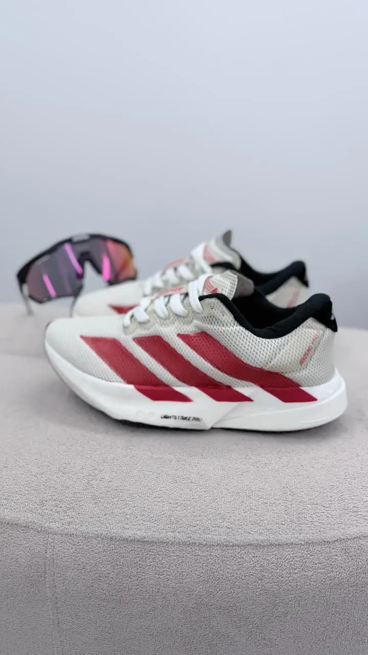 Adidas Adizero Adios Pro 04 Bege Vermelho Prime