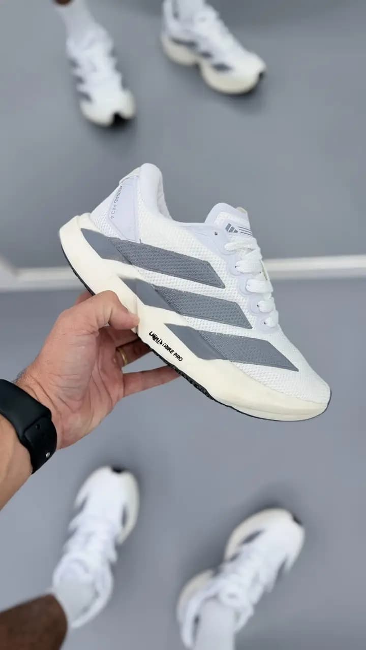 Adidas Adizero Adios Pro 04 Branco Cinza Prime