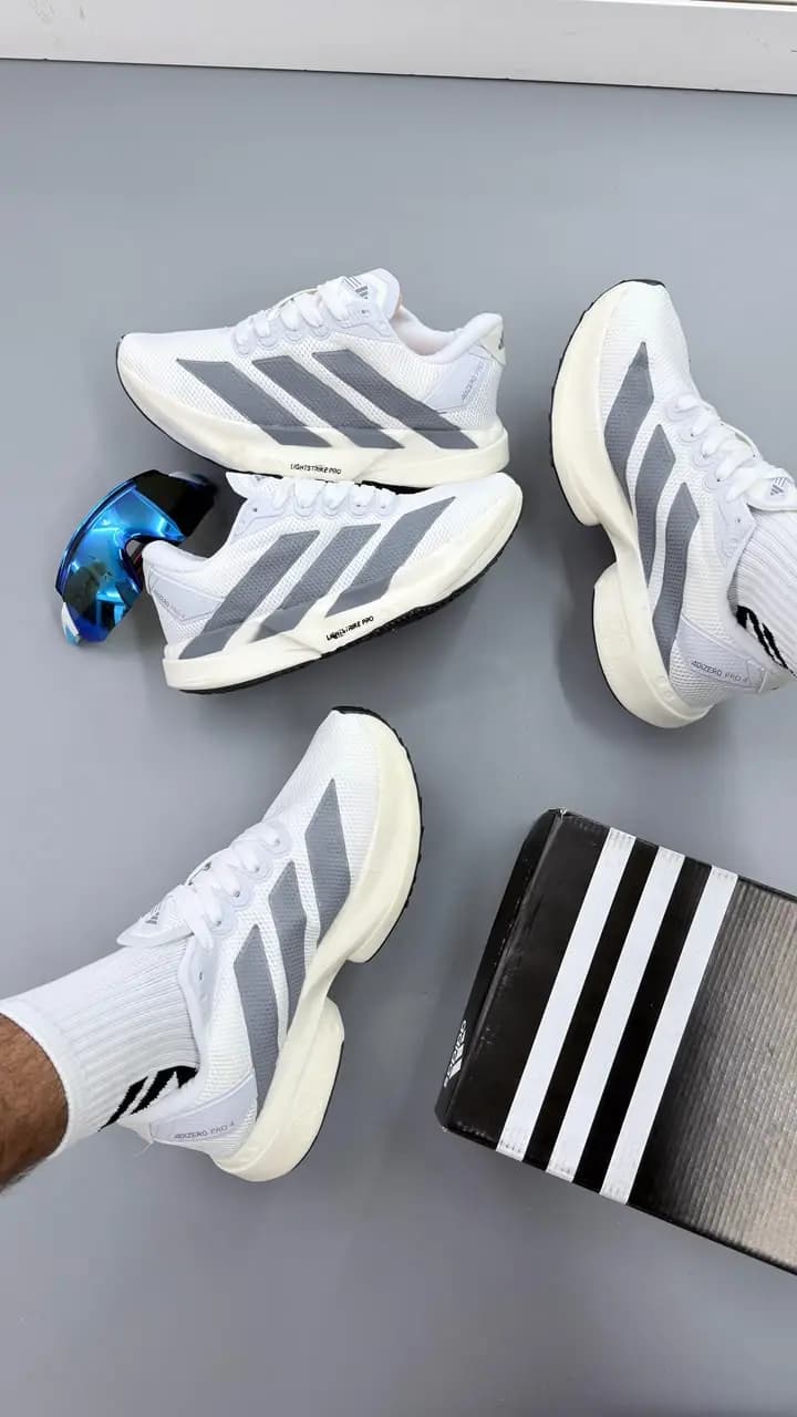 Adidas Adizero Adios Pro 04 Branco Cinza Prime