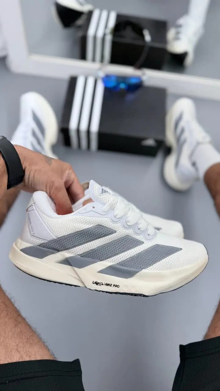 Adidas Adizero Adios Pro 04 Branco Cinza Prime