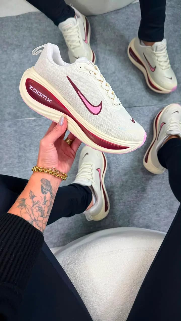 Nike Vomero Bordô Rosa Luxo