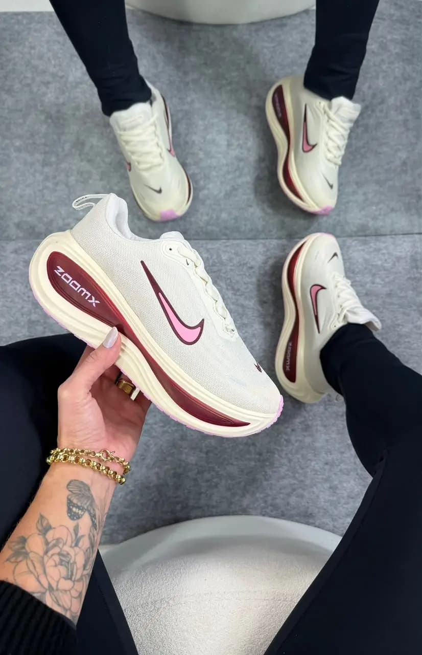 Nike Vomero Bordô Rosa Luxo