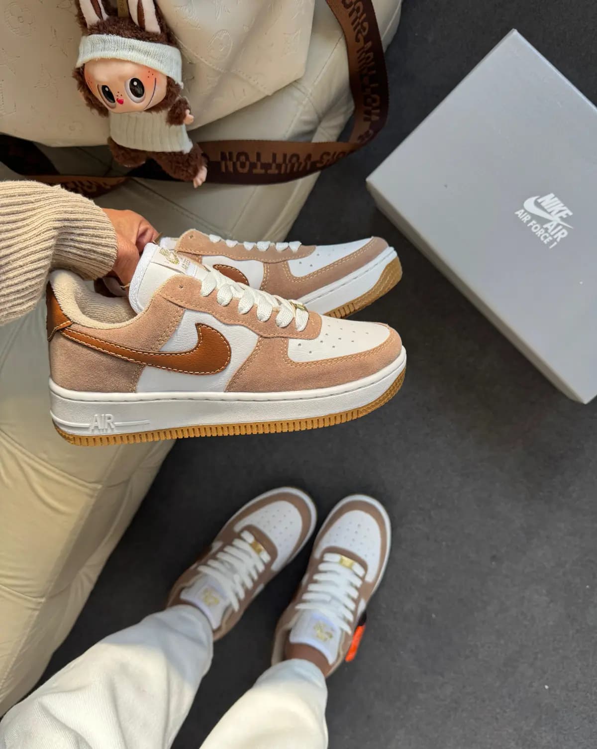 Nike Air Force Af1 Camurça Prime