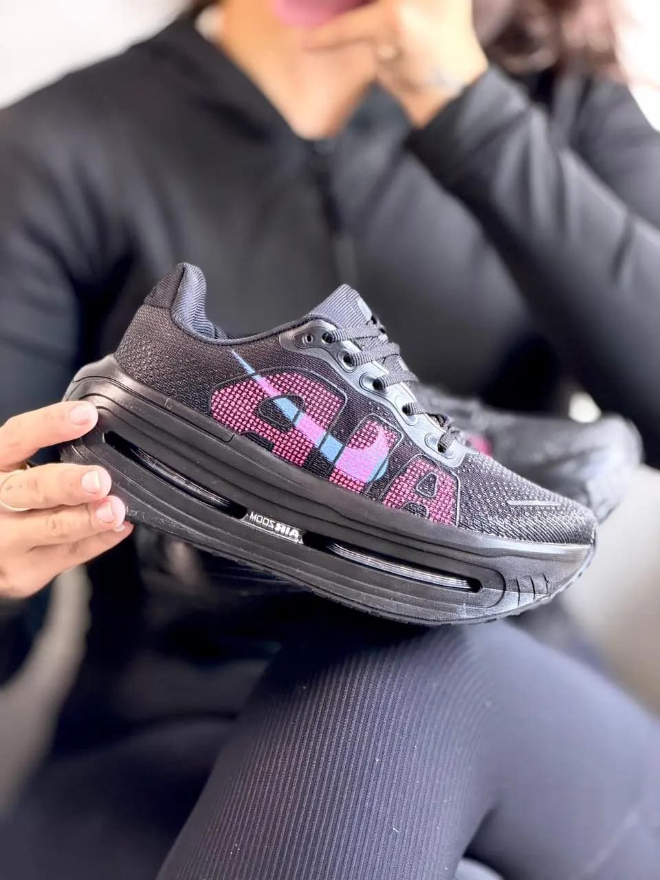 Nike Vomero Preto Roxo Premium Vietnã